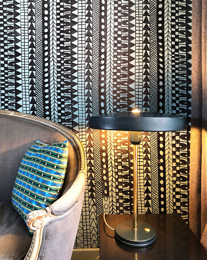 Agence d'Architecture Papier Peint Lampe